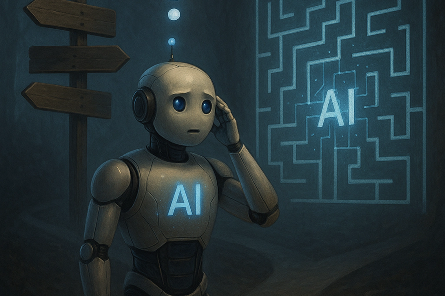 Illustration showing challenges faced by AI conversational agents